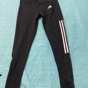Adidas Black and White Performance Leggings